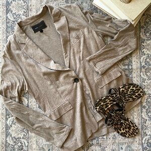 BCBG Jersey blazer size medium